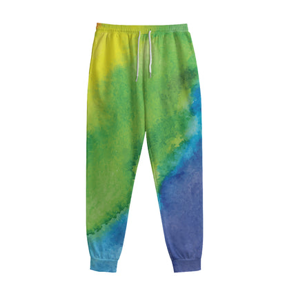 Watercolor Rainbow LGBT Pride Print Sweatpants