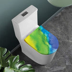 Watercolor Rainbow LGBT Pride Print Toilet Lid Cover