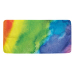 Watercolor Rainbow LGBT Pride Print Towel