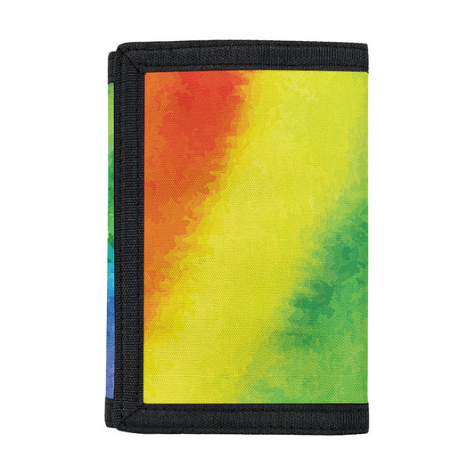 Watercolor Rainbow LGBT Pride Print Trifold Wallet