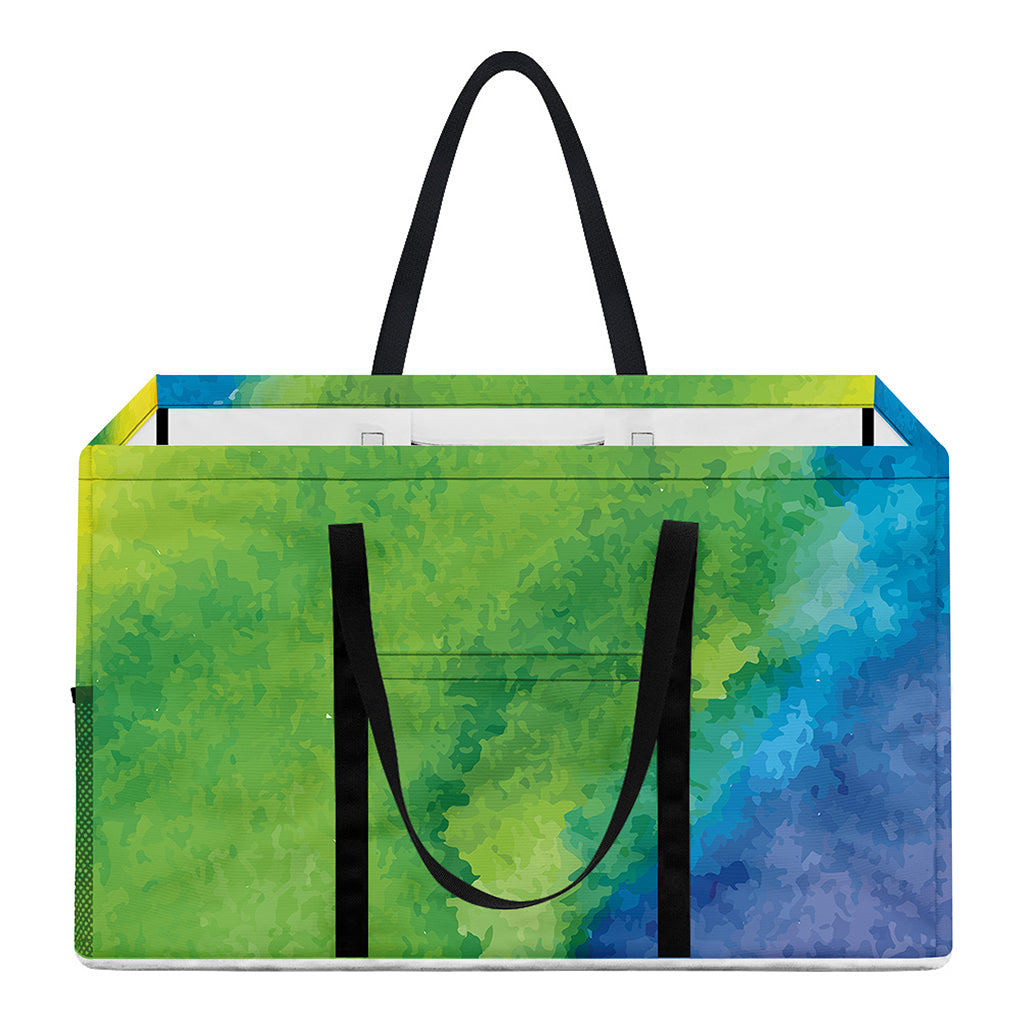Watercolor Rainbow LGBT Pride Print Utility Tote Bag