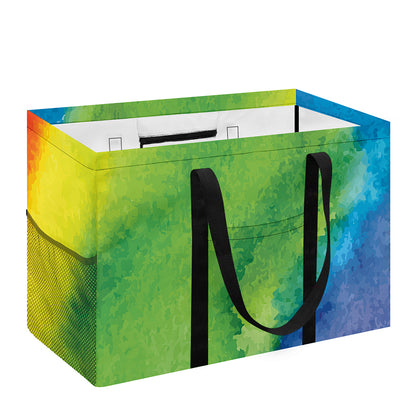 Watercolor Rainbow LGBT Pride Print Utility Tote Bag
