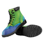 Watercolor Rainbow LGBT Pride Print Work Boots