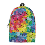 Watercolor Rainbow Pattern Print Backpack
