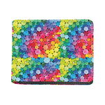 Watercolor Rainbow Pattern Print Bifold Wallet