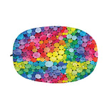 Watercolor Rainbow Pattern Print Car Side Mirror Covers