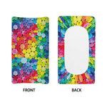 Watercolor Rainbow Pattern Print Changing Pad Cover