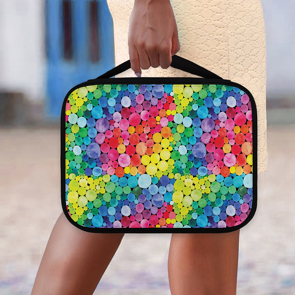 Watercolor Rainbow Pattern Print Classic Bible Case