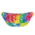 Watercolor Rainbow Pattern Print Fanny Pack
