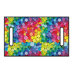 Watercolor Rainbow Pattern Print Golf Cart Seat Cover
