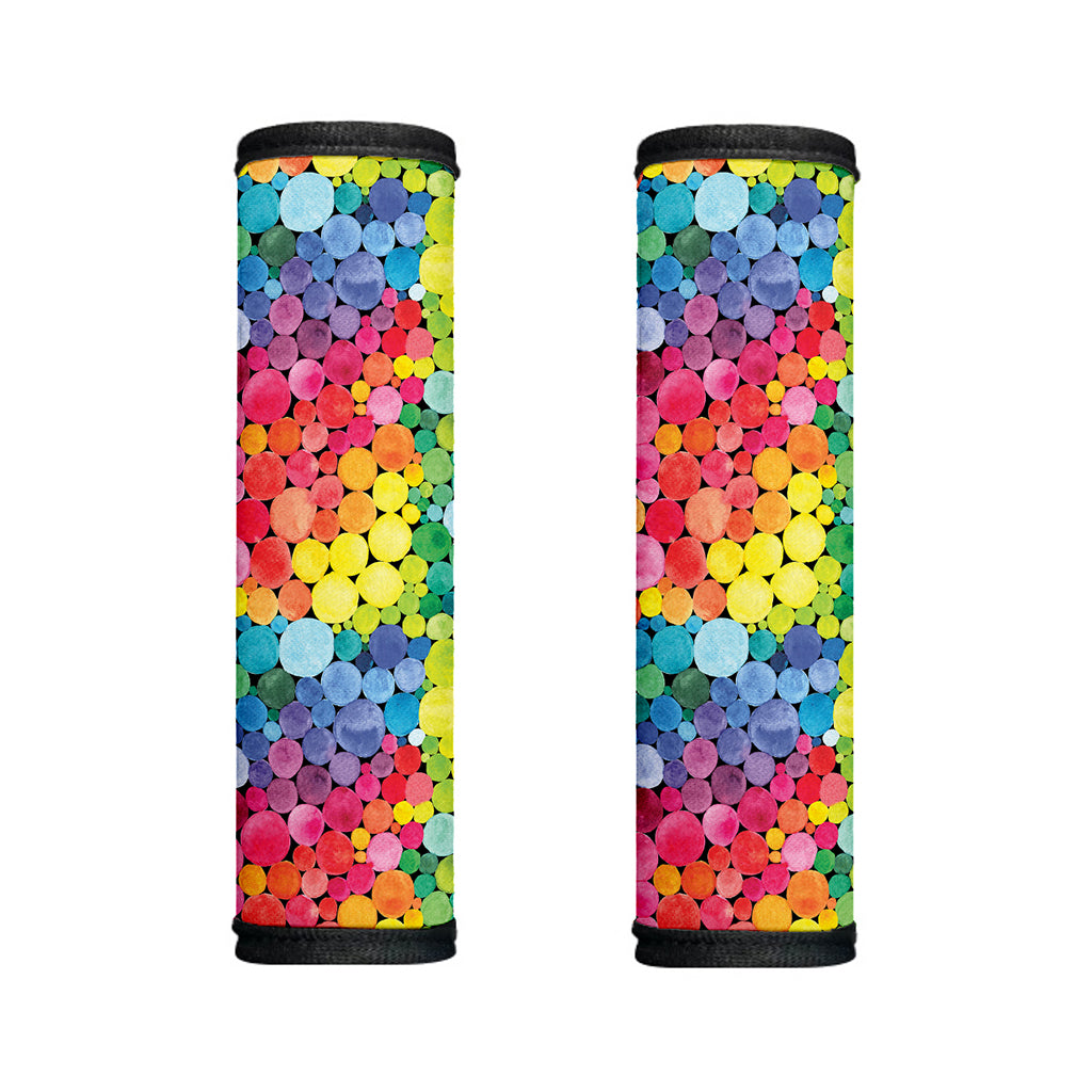 Watercolor Rainbow Pattern Print Handle Covers