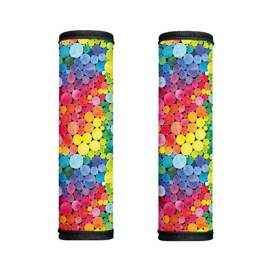 Watercolor Rainbow Pattern Print Handle Covers