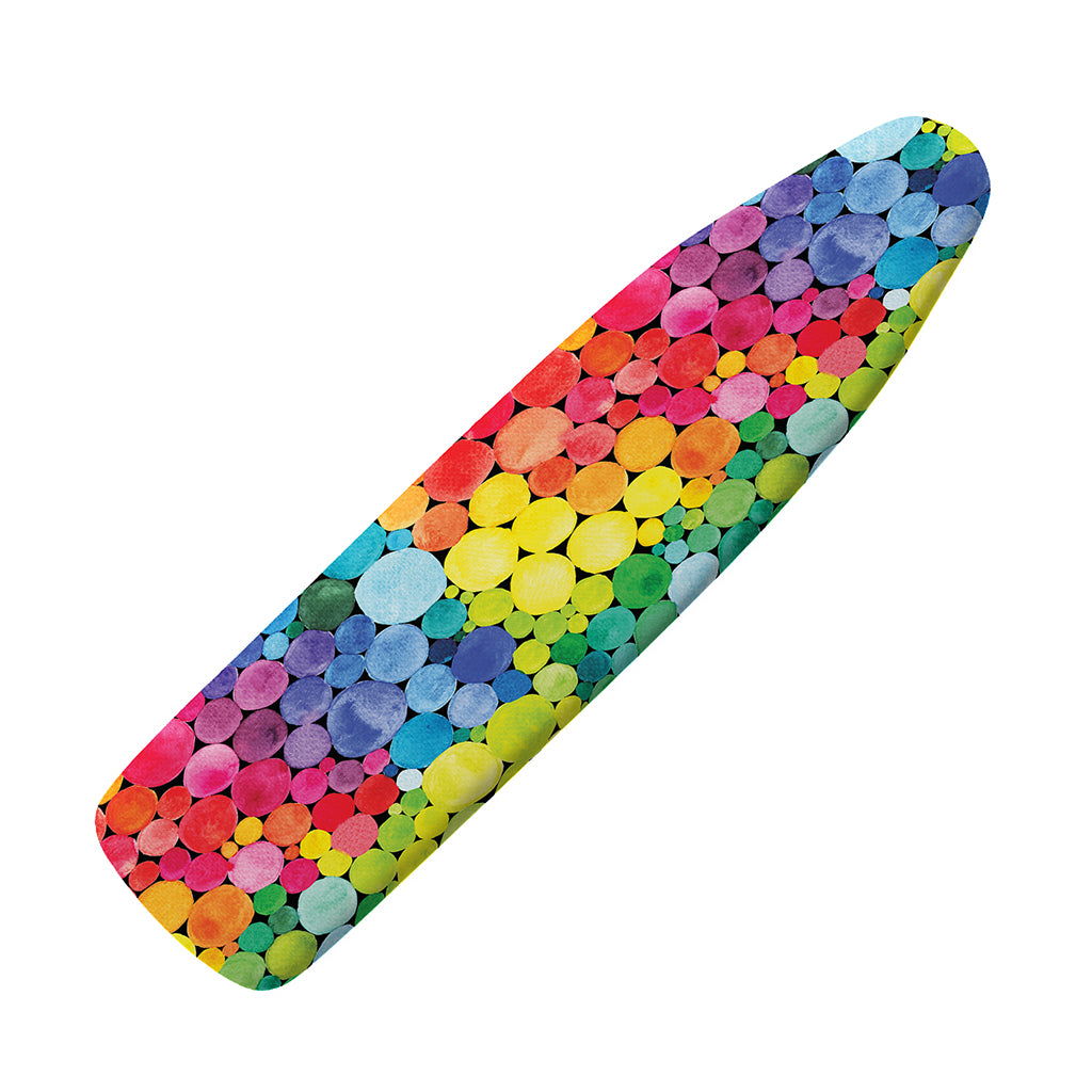 Watercolor Rainbow Pattern Print Ironing Board Cover