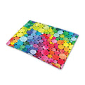 Watercolor Rainbow Pattern Print Pet Cooling Mat Cover