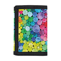 Watercolor Rainbow Pattern Print Trifold Wallet