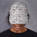Watercolor Rat Pattern Print Baseball Cap