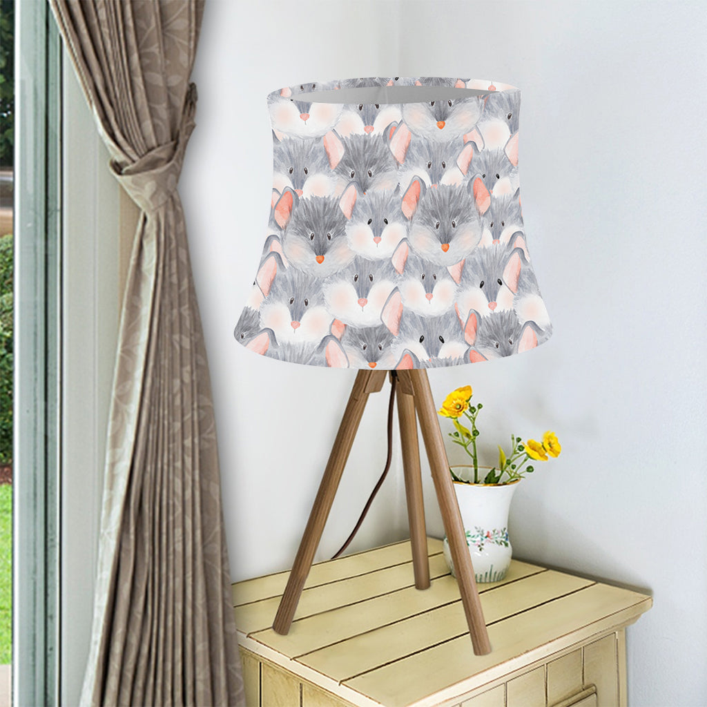 Watercolor Rat Pattern Print Bell Lamp Shade