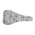 Watercolor Rat Pattern Print Bicycle Seat Cover