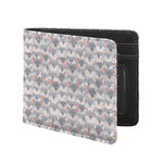 Watercolor Rat Pattern Print Bifold Wallet