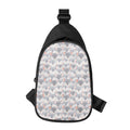 Watercolor Rat Pattern Print Sling Bag
