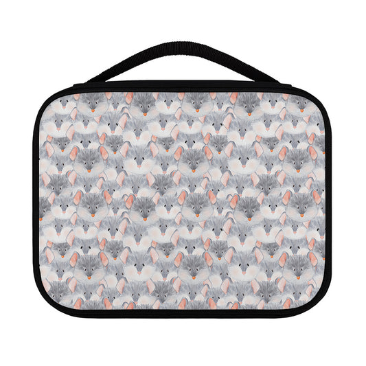 Watercolor Rat Pattern Print Classic Bible Case