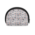 Watercolor Rat Pattern Print Coin Purse