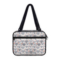 Watercolor Rat Pattern Print Double Strap Bible Bag