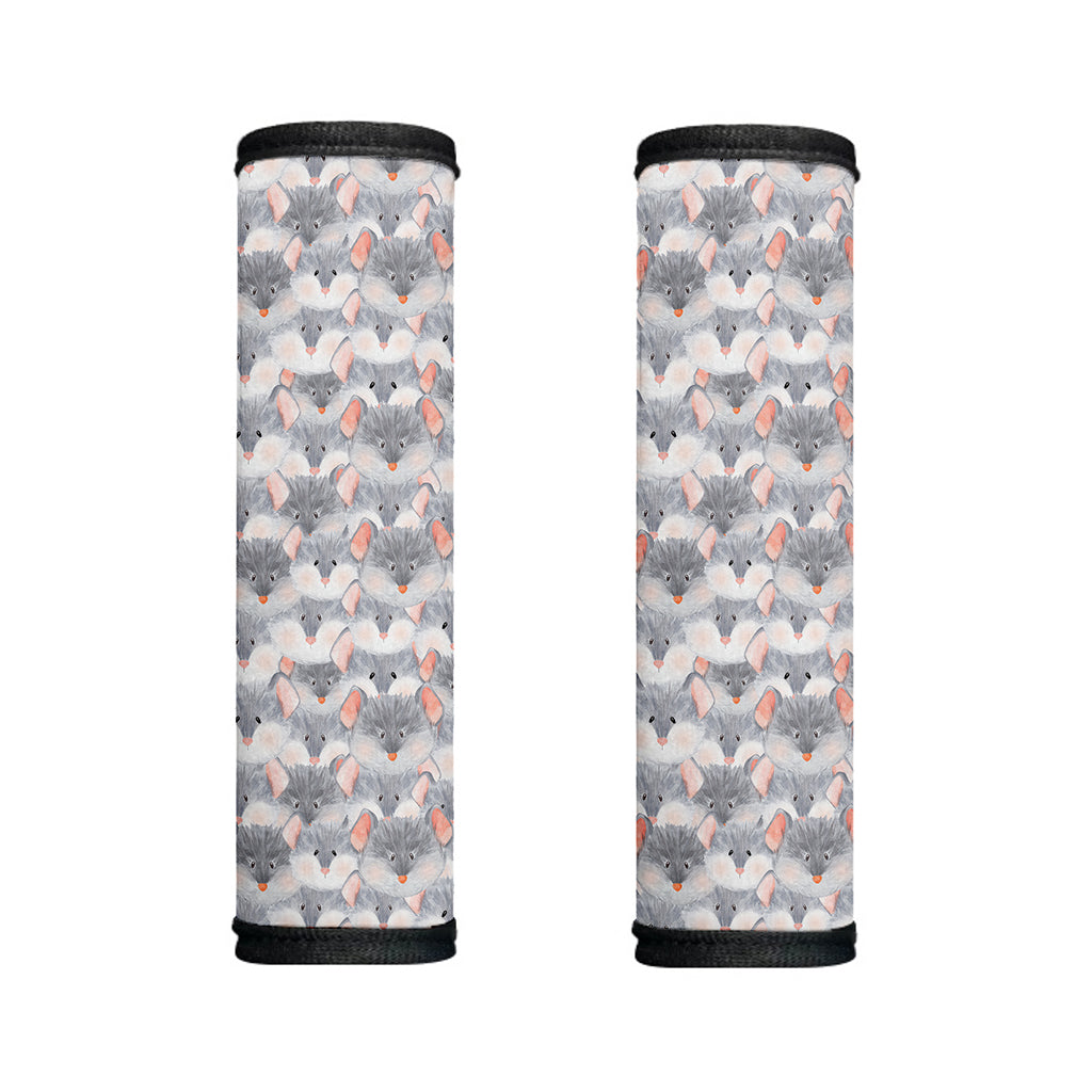 Watercolor Rat Pattern Print Handle Covers
