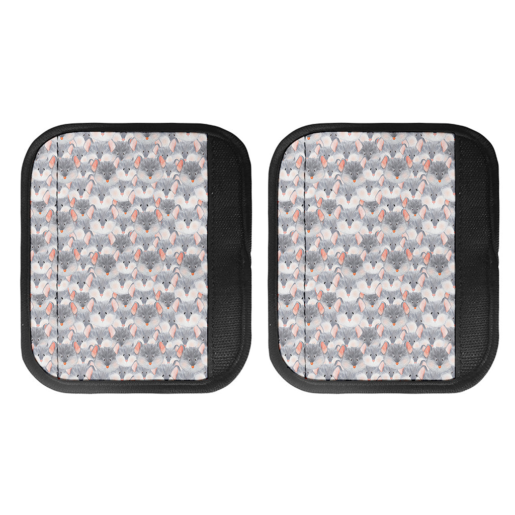 Watercolor Rat Pattern Print Handle Covers