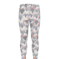 Watercolor Rat Pattern Print Men's Leggings