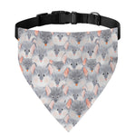 Watercolor Rat Pattern Print Over The Collar Dog Bandana