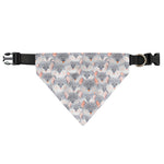 Watercolor Rat Pattern Print Over The Collar Dog Bandana