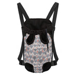 Watercolor Rat Pattern Print Pet Carrier Backpack