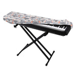 Watercolor Rat Pattern Print Piano Keyboard Cover