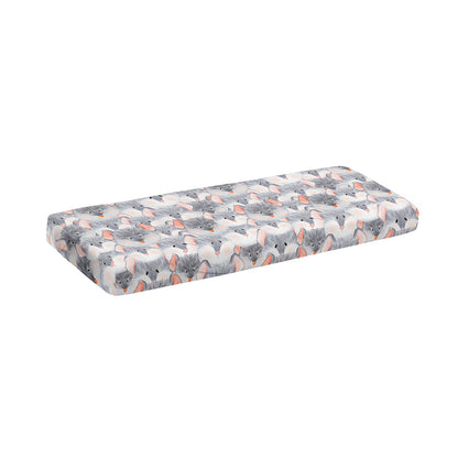 Watercolor Rat Pattern Print Piano Keyboard Cover