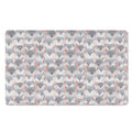 Watercolor Rat Pattern Print Polyester Doormat
