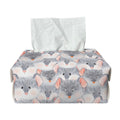 Watercolor Rat Pattern Print Rectangle Tissue Box Cover