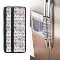 Watercolor Rat Pattern Print Refrigerator Handle Covers