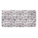 Watercolor Rat Pattern Print Towel
