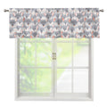 Watercolor Rat Pattern Print Window Valance