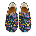 Watercolor Rocket Pattern Print Casual Shoes