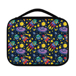 Watercolor Rocket Pattern Print Classic Bible Case