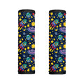 Watercolor Rocket Pattern Print Handle Covers