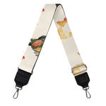 Watercolor Rooster Pattern Print Bag Strap