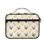 Watercolor Rooster Pattern Print Briefcase Bible Bag