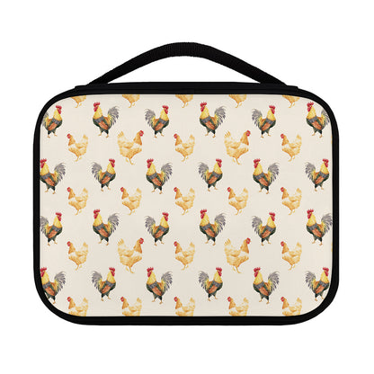 Watercolor Rooster Pattern Print Classic Bible Case