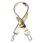 Watercolor Rooster Pattern Print Dog Seat Belt