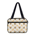 Watercolor Rooster Pattern Print Double Strap Bible Bag