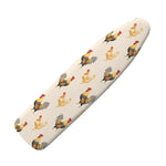 Watercolor Rooster Pattern Print Ironing Board Cover
