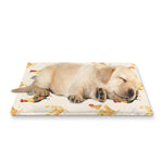 Watercolor Rooster Pattern Print Pet Cooling Mat Cover
